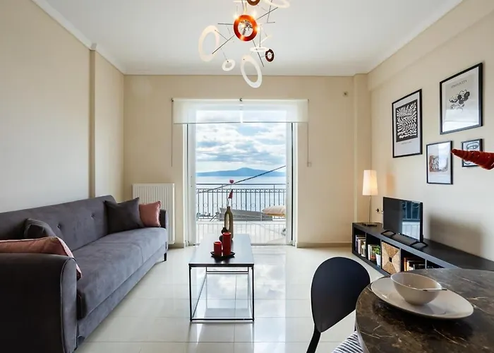 Aigli Summer Getaway - Seaview Lux Retreat Vakantiehuis Verga Kalamata